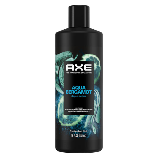 Axe Aqua Bergamot Body Wash 18 fl oz